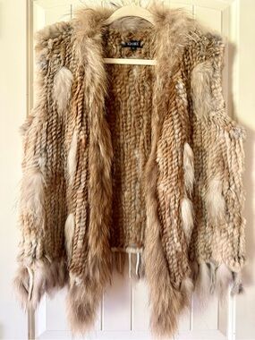Adore Plush Mixed Fur Vest